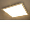 LEMURDA LED 30W stmívatelné, CCT VÝPRODEJ Stropní, přisazené svítidlo, těleso hliník, bílá, difuzor plast opál, LED 30W, 2400lm, dálk ovladačem (včetně) CCT nastav teplota teplá 3000K - denní 6000K, Ra80, 230V, IP20, rozměry 450x4 náhled 6