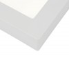 OPTINUM LED 18W IP44/IP20 VÝPRODEJ Stropní, přisazené svítidlo, těleso plast, povrch bílá, difuzor plast opál, LED 18W, 1600lm, teplá 3000K, 230V, IP44/IP20, tř.2, rozměry 227x227x35mm náhled 5