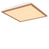 DANIELIS Stropní svítidlo, kov, bílá, rámeček černá difuzor plast LED 12W, 800lm, teplá 3000K, Ra80, 230V, IP20, 300x300x60mm náhled 2