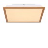 DANIELIS Stropní svítidlo, kov, bílá, rámeček černá difuzor plast LED 12W, 800lm, teplá 3000K, Ra80, 230V, IP20, 300x300x60mm náhled 4