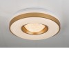 ROZANDA LED 24W Stropní, přisazené svítidlo, základna kov bílá, difuzor akryl opál s kovovou obručí, povrch stříbrná, detail skleněné krystaly, LED 24W, 1000lm, teplá 3000K, 230V, IP20, tř.1, d=410mm, h=100m náhled 6