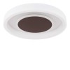 GOFFREY LED 1x40W/75W Přisazené stropní svítidlo, těleso kov, bílá mat/hnědá mat, difuzor plast opál, LED 1x75W, 7500lm/4000lm, CCT pomocí dálk.ovl, 230V, IP20, tř.2, rozměry 100x690mm náhled 3