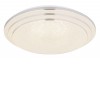 SQUARRO 18W, CCT Stropní svítidlo, těleso kov, bílá, dekor chrom, difuzor plast opál se třpyt. efekt, LED 18W, 1860lm, pomocí dálk ovl lze stmívat, CCT nastav teplota teplá 3000K-denní 6500K., d=400mm, h=95mm náhled 1