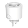 Smart zásuvka 10A Zásuvkový adaptér plast bílá, 230V, 10A, IP20, fce zap/vyp, ovládání smart systémem Tuya, kompatibilní s Google Assistant, Alexa, d=60mm, h=65mm náhled 4