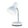 DEZIDERA 2 Stolní lampa, těleso kov, flexibilní rameno, husí krk, povrch modrá, pro žárovku 1x40W, E27, 230V, IP20, d=145mm, h=300mm, s vypínačem náhled 2