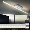 HALOT VÝPRODEJ Stropní svítidlo, těleso hliník, povrch chrom, difuzor plast, LED 14,5W, teplá 3200K, 860lm/cca 45W žár., 230V, IP20, tř.1, 1425x65mm, h=74mm náhled 3