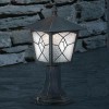 BERENIKA P NEDODÁVÁ SE!Sloupkové svítidlo,základna hliník černo-hnědý, stínítko plast,1x60W,E27,230V,IP44,185x375mm náhled 3