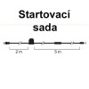 SYSTÉM 24V TRAFO 60W, IP44 VÝPRODEJ Startovací sada - napájecí zdroj pro vánoční osvětlení pro max 1040 LED,SYSTÉM 24V, trafo 230/24V, 60VA, pojista sec 2A, IP44, 7m kabel spojka na konektor náhled 1