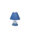 ORIS 1x40W E14 VÝPRODEJ Stolní dekorativní lampa, těleso keramické, povrch smalt bílá, stínítko PVC potaženo textilní látkou bílá, pro žárovku 1x40W, E14, 230V, IP20, tř.2, rozměry d=20 náhled 3