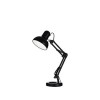 DYMAN 1x60W E27 Stolní kancelářská lampa, těleso kov, povrch bílá, pro žárovku 1x60W, E27, A60, 230V, IP20, tř.2, rozměry dvě ramena l= 260mm + 240mm náhled 3