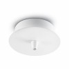 CEILING CUP 1 Stropní krytka pro 1 kabel, pro napájení svítidel, těleso kov, povrch bílá, 230V, tř.1, d=100mm, h=40mm náhled 1