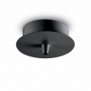 CEILING CUP 1 Stropní krytka pro 1 kabel, pro napájení svítidel, těleso kov, povrch chrom, 230V, tř.1, d=100mm, h=40mm náhled 4