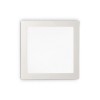 CLIC SQUARE teplá 3000K Podhledové svítidlo, těleso hliník, povrch bílá, difuzor plast bílá opál, LED 10W, teplá 3000K, 800lm, 230V, IP20, tř.1, rozměry 118x118x35mm, trafo na kabelu náhled 1