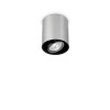 OWL 1x28W GU10 Stropní, přisazené, bodové svítidlo, výklopné +-25°, těleso hliník, povrch vnější bílá, vnitřní černá, pro žárovku 1x28W, GU10, ES50, 230V, IP20, tř.2, rozměry d=90mm, h=100mm náhled 2