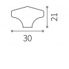 SNOUT DIF2 Difuzor svítidla, materiál plast, povrch opál, IP44, rozměry d=300mm, h=210mm, POUZE DIFUZOR, závěs, nebo stropní montura SAMOSTATNĚ náhled 2