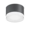 KALEIDO 1x15W GX53 Stropní přisazené svítidlo, těleso hliník, povrch práškový lak bílá mat, difuzor plast mat, pro LED, nebo zářivku 1x15W, GX53, 230V, do koupelny IP44, tř.1. rozměry d=120mm h=75mm náhled 4