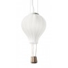 BROMWICH LED 1x42W E27 Závěsné dětské svítidlo v podobě létajícího balónu, základna kov, povrch stříbrná, difuzor sklo opál, pro žárovku 1x42W, E27, 230V, IP20, tř.1, rozměry d=300mm, h=1700mm. náhled 1