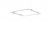 MR125 Rám, pro podhledovou montáž LED panelů 595x595mm do sádrokartonu, bezšroubový, materiál kov, povrch bílá, rozměry 625x625x24mm náhled 1