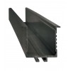 EXCLUSE Vestavný hliníkový profil, pro instalaci do sádrokartonových stropů LED pásků, povrch černá, rozměry 44x34mm, délky l=3m. náhled 1