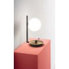 PRITE TL 1x15W G9 Stolní lampa, základna kov, povrch mosaz a černá, dif sklo opál, pro žárovku 1x15W, G9, 230V, IP20, tř.1, rozměry d=130mm, h=265mm. náhled 3