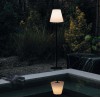 REACE FL 1x42W, IP44 Stojací venkovní lampa, těleso kov, povrch černá antracit, difuzor plast opál, pro žárovku 1x42W, E27, IP44, rozměry d=347mm, h=1536mm. náhled 3