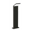 GREDING FL 8,5W Sloupkové svítidlo, exteriérové, těleso hliník, povrch černá antracit, difuzor plast opál, LED 8,5W, 1050lm, neutrální 4000K, 230V, IP54, tř.1, rozměry 139x1000x125mm. náhled 1