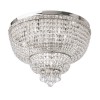 ADORA E14 Stropní svítidlo, těleso kov, povrch chrom lesk s křišťálovými ověsy, pro žárovku 6x28W, E14, 230V, IP20, tř.1. rozměry d=500mm h=334mm náhled 1