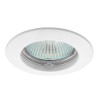 ATAKI P Vestavné bodové svítidlo pevné, těleso hliník, povrch bílá, 50W, Gx5,3, 12V, IP20, d=79mm, h=100mm, symbol "F" montáž na hořlavý podklad max 35W náhled 1