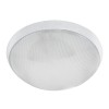 DORIAN A Stropní svítidlo, plast, barva bílá, polykarbonát, 1x75W, E27, 230V, IP44, IK10, d=304mm, h=100mm. náhled 2