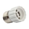 Redukce patice VÝPRODEJ Redukce patice E27/GU10 ES50, ES111 50W, 230V, materiál keramika a kov, povrch bílá, d=34mm, l=52mm náhled 1