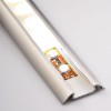 PROLED-09 PŘISAZENÝ HLINÍKOVÝ profil pro LED pásek VÝPRODEJ Přisazený hliníkový profil, eloxovaný, pro LED pásky šířky max w=12mm, rozměry 30x17mm, délka l=2m, cena za 2m náhled 3