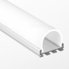 BIBI-ONE PŘISAZENÝ HLINÍKOVÝ profil pro LED pásek VÝPRODEJ Přisazený hliníkový profil eloxovaný, pro instalaci LED pásků šířky max w=18mm, rozměry 26x7mm, délka l=1000mm náhled 5