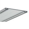 PROLED-12 AC Montážní základna pro přisazený hliníkový profil, materiál hliník, povrch elox šedostříbrná, 60,4x4,3mm, délka l=3m náhled 1