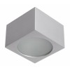 RUGY SQUARE 1x4W G9 IP54 Stropní svítidlo čtvercové, základna hliník, povrch lak bílá mat, difuzor sklo mat, pro žárovku 1x4W, G9, 230V, do koupelny IP54, tř.1. rozměry 90x90x60mm náhled 3