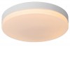 POXYLON 24W, IP44, PIR Stropní přisazené svítidlo, kruhové, PIR senzor pohybu, těleso plast černá, difuzor plast opál, LED 24W, teplá 2700K, 1550lm, 230V, do koupelny IP44, tř.1, rozměry d=345mm, h=75mm. náhled 2