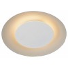 DISKO-LED SMALL 1x6W LED Stropní svítidlo kruhové, těleso kov bílá mat, stínítko kov bílá mat, LED 1x6W, teplá 2700K, 480lm, 230V, IP20, tř.2. rozměry 215x215x52mm, vč.sv.zdr.