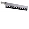 CELLTRACK 50W Lineární svítidlo, hliník, bílá, nast sklon svíc +-60°, LED 50W, teplá 3000K, vyzař. úhel 100°, Ra80, 230V, IP20, 580x60x110mm, 3F adaptér kompati NORDIC ALUMINIUM náhled 1