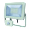 HELIX LED 20W IP54 senzor PIR VÝPRODEJ Světlomet venkovní reflektor, senzor pohybu PIR, hliník šedá, krycí transparent, LED 20W, neutrální 4000K, 1700lm, 230V, IP54, tř.1, 180x280x80mm náhled 1