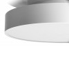 ROPOVO CD Stropní, přisazené svítidlo, základna hliník, povrch černá, difuzor plast opál, LED 54W, 4580lm, teplá 3000K, stmív ZigBee, Ra80, 230V, IP20, tř.1, d=600mm, h=92mm, svítí dolů náhled 10