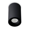 GOGA B LED 9W Stropní, přisazené, bodové svítidlo, základna hliník, povrch černá, LED 9W, 830lm, teplá 3000K, Ra80, 230V, IP40, tř.2, rozměry d=84,5mm, h=134mm náhled 1
