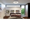CAHORS LED CCT 3000K/4000K kruhové Stropní svítidlo, těleso hliník, povrch bílá, difuzor plast opál PMMA, LED 40W, 2430lm, přepínatelná teplita CCT teplá 3000K, neutrální 4000K, stmív DALI, 230V, IP20, rozměry d=480mm, h=90mm náhled 5