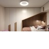 CAHORS LED CCT 3000K/4000K kruhové Stropní svítidlo, těleso hliník, povrch bílá, difuzor plast opál PMMA, LED 40W, 2430lm, přepínatelná teplita CCT teplá 3000K, neutrální 4000K, stmív DALI, 230V, IP20, rozměry d=480mm, h=90mm náhled 6