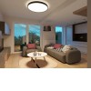 CAMB LED Stropní svítidlo, těleso hliník, bílá, difuzor plast opál, LED 30W, 1900lm, CCT přepínatelná teplota teplá 3000K, neutrální 4000K, Ra80, 230V, IP20, tř.1, rozměry d=400mm, h=100mm náhled 9