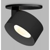 CANNES chrom/chrom Stropní vestavné bodové svítidlo, otočné, nastavitelný směr svícení, těleso hliník, povrch chrom/chrom, LED 1x11W, 770lm, teplá 3000K, Ra80, stmív DALI/PUSH 230V, IP20, rozměry d=77mm, h=76,5mm náhled 6