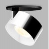 CANNES chrom/chrom Stropní vestavné bodové svítidlo, otočné, nastavitelný směr svícení, těleso hliník, povrch chrom/chrom, LED 1x11W, 770lm, teplá 3000K, Ra80, stmív DALI/PUSH 230V, IP20, rozměry d=77mm, h=76,5mm náhled 7