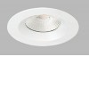 JAWORR W Vestavné, stropní svítidlo, těleso hliník, povrch bílá, LED 8W, 735lm, teplá 3000K, 230V, IP65, rozměry d=80mm, h=40mm. náhled 1