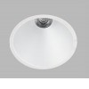 Vestavné stropní bodové svítidlo LED Vestavné zápustné svítidlo, těleso hliník, povrch bílá, difuzor polykarbonát, LED 10W, 650lm, teplá 3000K, Ra80, stmív DALI/PUSH, 230V, do koupelny IP43, rozměry d=109mm, výška 115mm náhled 1