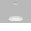 CALAIS SL SU LED 50W, 80W Závěsné svítidlo, hliník, bílá, difuzor plast opál, LED 60W, 4700lm, přepínatelná teplota CCT teplá 3000K, neutr 4000K, Ra80, stmív TRIAC, 230V, IP20, rozměry d=800mm, h=85mm, závěs 2500mm náhled 3