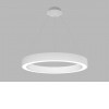 CALAIS SL SU LED 50W, 80W Závěsné svítidlo, hliník, bílá, difuzor plast opál, LED 60W, 4700lm, přepínatelná teplota CCT teplá 3000K, neutr 4000K, Ra80, stmív TRIAC, 230V, IP20, rozměry d=800mm, h=85mm, závěs 2500mm náhled 1