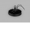 ASTER 100W-200W, CCT IP65 Závěsné průmyslové svítidlo, těleso hliník, černá, dif plast opál, LED 100W-200W, 16500-33000lm, nast. CCT  neutr 4000K-denní 5000K, stmív. 0-10V, Ra80, vyzař. úhel 90°, 230V, IP65, d=310mm, h=175mm. náhled 2